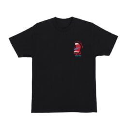 Santa Cruz Screaming Connect Short Sleeve Heavyweight T-Shirt Black