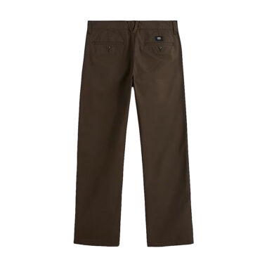 Vans Authentic Chino Relaxed Fit Pants Coal Brown Vans Authentic Chino Relaxed Fit Pants Coal Brown