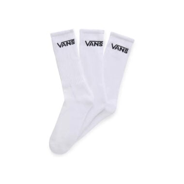 Vans Classic Crew ROX Socks White Vans Classic Crew ROX Socks White