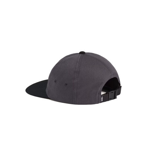 Vans Hex Logo Jockey Snapback Hat Black - Image 2
