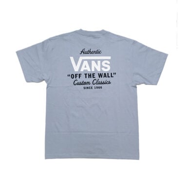 Vans MN Holder St Classic T-Shirt Dusty Blue Dress Blue Vans MN Holder St Classic T-Shirt Dusty Blue Dress Blue