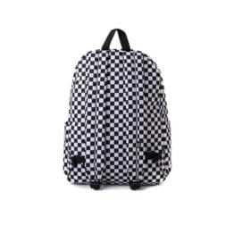 Vans Old Skool Check Backpack Black White