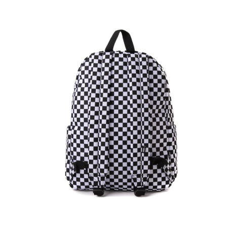 Vans Old Skool Check Backpack Black White - Image 2