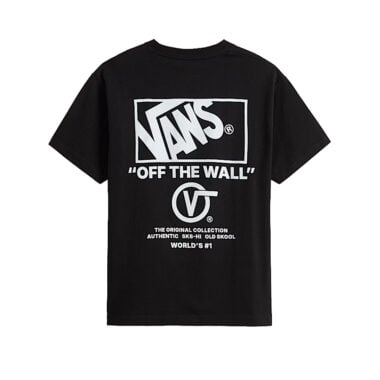 Vans Stockpile Hi Short Sleeve T-Shirt Black Vans Stockpile Hi Short Sleeve T-Shirt Black