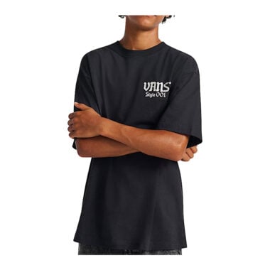 Vans Style 001 Short Sleeve T-Shirt Black Vans Style 001 Short Sleeve T-Shirt Black