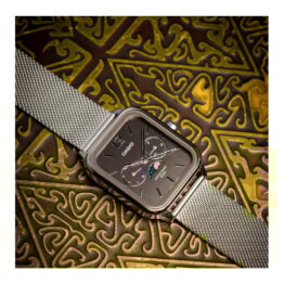 Casio MTPM305MC-1AV Watch Silver Black