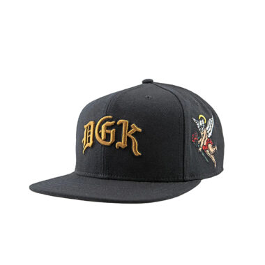 DGK Aces Snapback Hat Black