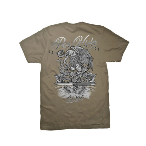 DGK Batalla Short Sleeve T-Shirt Sand - Image 2