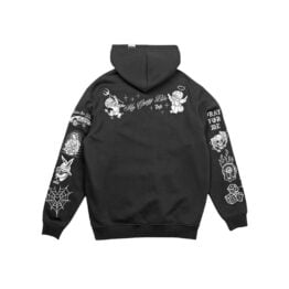 DGK Crazy Life Hooded Fleece Black