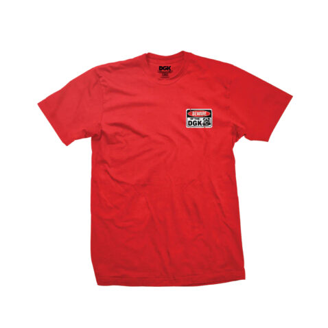 DGK On Guard Short Sleeve T-Shirt Red