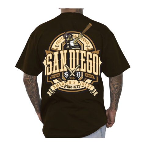 Dyse One SD Bottle Short Sleeve T-Shirt Brown - Image 2