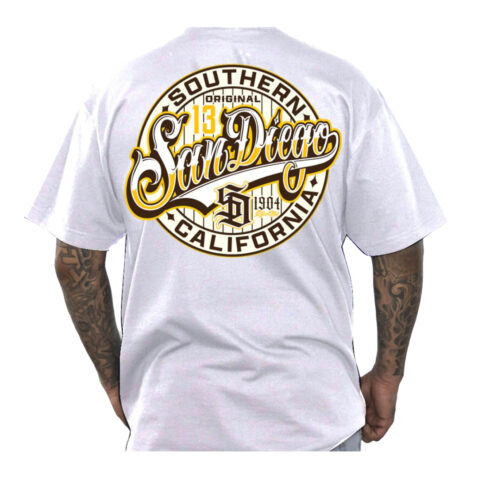 Dyse One SD Player Short Sleeve T-Shirt White - Image 2