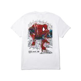 HUF x Spiderman Arachknight Short Sleeve T-Shirt White