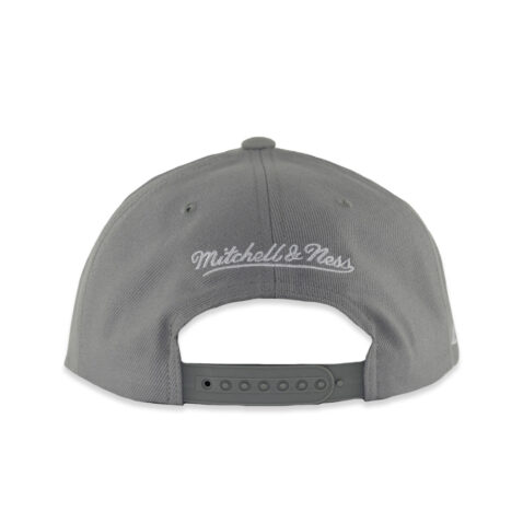 Mitchell & Ness Los Angeles Kings Evergreen Snapback Hat Grey White - Image 5