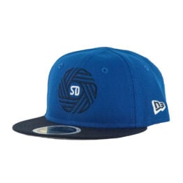 New Era 59Fifty San Diego Football Club Flow Logo Youth Fitted Hat Blue Azure Dark Navy