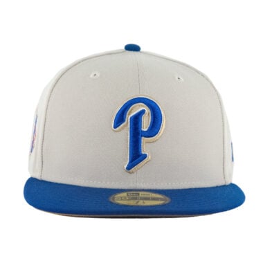 New Era 59Fifty San Diego Padres Donuts Fitted Hat Stone Royal Blue