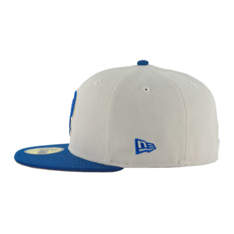 New Era 59Fifty San Diego Padres Donuts Fitted Hat Stone Royal Blue - Image 6