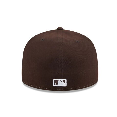 New Era 59Fifty San Diego Padres Hall Of Fame Fitted Hat Brown Gold - Image 5