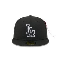 New Era 9Fifty x Alpha Industries Los Angeles Dodgers Patches Fitted Hat Black