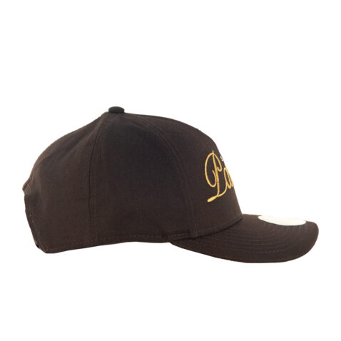 New Era 9Forty M-Crown San Diego Padres Metallic A-Frame Snapback Hat Brown Gold - Image 4