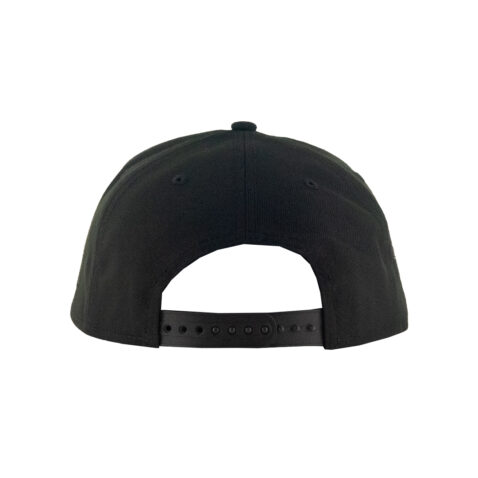 New Era 9Forty New York Yankees 1949 World Series Frames A-Frame Snapback Hat Black Metallic Gray - Image 5
