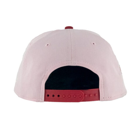 New Era 9Forty New York Yankees World Series Hearts Two Tone A-Frame Snapback Hat Pink Scarlet Red - Image 5