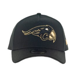 New Era 9Forty Pericos de Puebla A-Frame Snapback Hat Black Gold