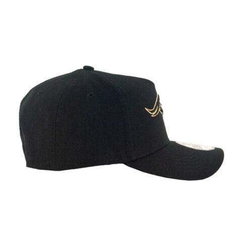 New Era 9Forty Pericos de Puebla A-Frame Snapback Hat Black Gold - Image 4