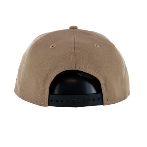 New Era 9Forty San Diego Padres Adjustable A-Frame Snapback Hat Khaki Black - Image 4