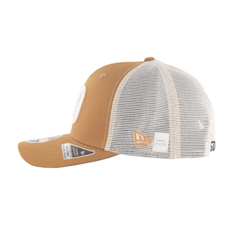 New Era 9Seventy San Diego Football Club SDFC Trucker Stretch Snapback Hat Light Bronze - Image 6