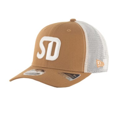 New Era 9Seventy San Diego Football Club SDFC Trucker Stretch Snapback Hat Light Bronze