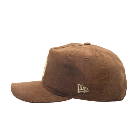 New Era 19Twenty San Diego Padres Nostalgic Snapback Hat Toasted Peanut - Image 6