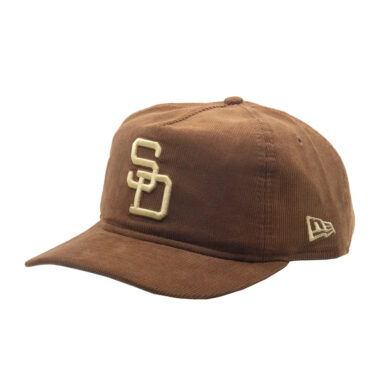 New Era 19Twenty San Diego Padres Nostalgic Snapback Hat Toasted Peanut