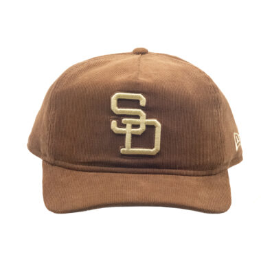 New Era 19Twenty San Diego Padres Nostalgic Snapback Hat Toasted Peanut