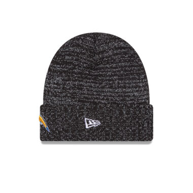 New Era Los Angeles Chargers Knit Reflective Beanie Black