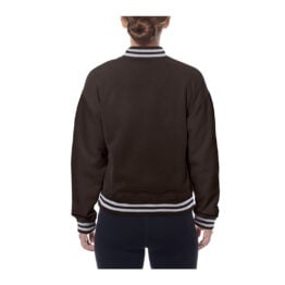 New Era San Diego Padres G3 Womens Snapfront Coaches Jacket Brown Gold