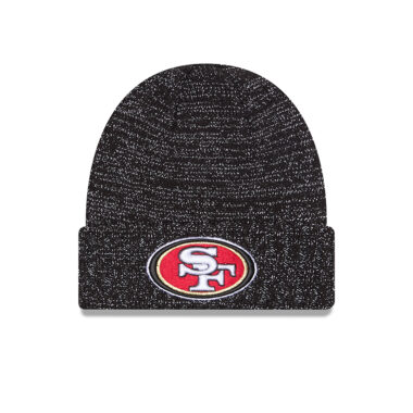 New Era San Francisco 49ers Knit Reflective Beanie Black