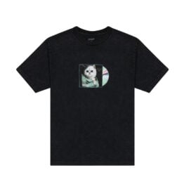 Ripndip Lil Nerm 3 Short Sleeve T-Shirt Black Vintage Wash