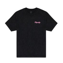 Ripndip Memories Short Sleeve T-Shirt Black Vintage Wash