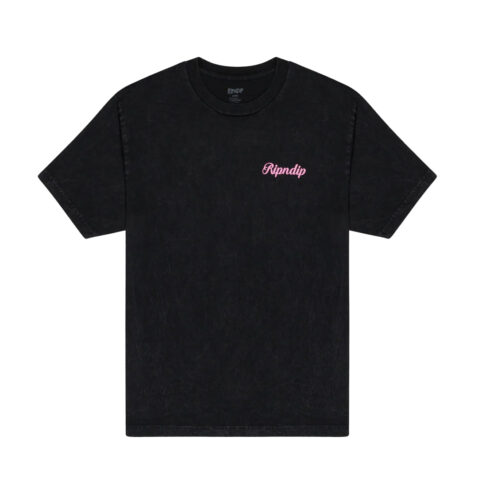 Ripndip Memories Short Sleeve T-Shirt Black Vintage Wash