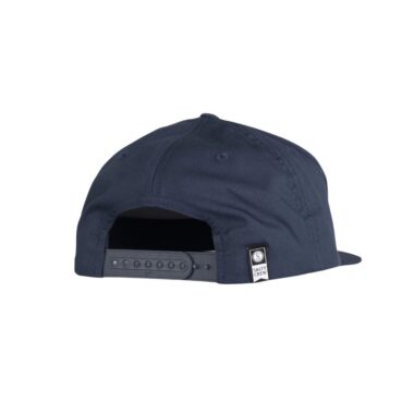 Salty Crew Grind Em 5 Panel Snapback Hat Navy
