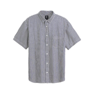 Vans Lawson Stripe Short Sleeve Button Down Woven Shirt White Dress Blues Vans Lawson Stripe Short Sleeve Button Down Woven Shirt White Dress Blues