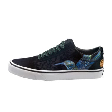 Vans Old Skool Dia De Los Muertos 2025 Shoes Black Blue Green