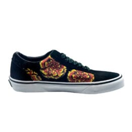 Vans Old Skool Dia De Los Muertos 2025 Shoes Black Yellow Orange