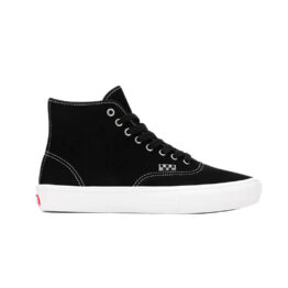 Vans Skate Authentic High Shoes Black Suede