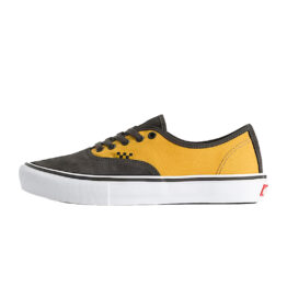 Vans Skate Authentic Shoes Fade Black Mustard