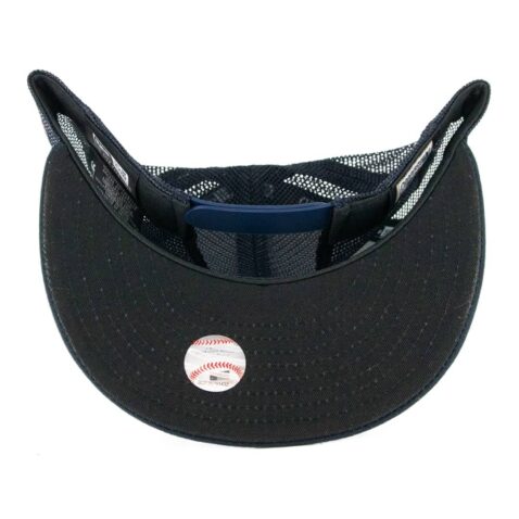 New Era 9Fifty San Diego Padres Tony Gwynn 4 Trucker Snapback Hat Navy - Image 3