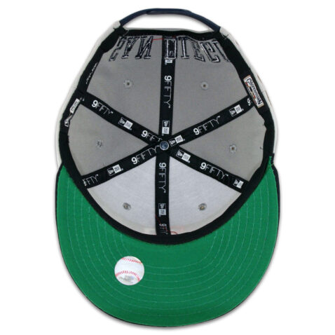 New Era 9Fifty San Diego Padres Tony Gwynn 2 Adjustable Snapback Hat Grey Dark Navy - Image 3
