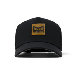 Melin Hydro Odysea Stacked Snapback Hat Black Gum