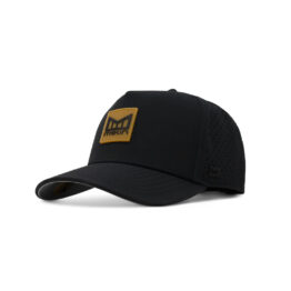 Melin Hydro Odysea Stacked Snapback Hat Black Gum